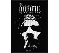 Down Écusson logo du groupe Phil Anselmo en métal lourd tissé à coudre