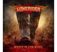 Lonerider – Down in the Dust – Vinyle coloré Yellow Flame Sunset – Édition limitée – Import