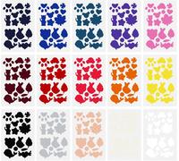 Down Jacket Repair Kit-15 Sheets Nylon Patch for Jacket and Tent (15 Colors)