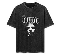 Down NOLA Men's T-Shirt Graphic Shirts Unisex Black Tee L