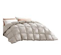 Down Quilt 95 White Goose Down Quilt Core Winter Quilt Keep Warm and Heat The Four Seasons Quilt Core (Color : Gray Size : 203X229cm) (Gray 230x229cm)