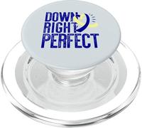 Down Right Perfect Ruban de la trisomie 21 Meme PopSockets PopGrip pour MagSafe