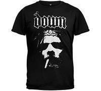 Down Smoking Jesus Face T-Shirt