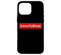 Down to Blaze Funny Medical Or Recreational Smoker Coque pour iPhone 16 Pro Max
