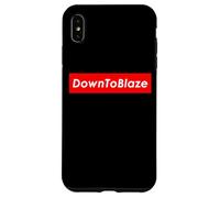 Down to Blaze Funny Medical Or Recreational Smoker Coque pour iPhone XS Max