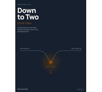 Down to Two: Step 2 CK 50/50 Traps: 339 clinical decisions where both answers look right, and the one clue that decides each