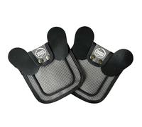 DOWN UNDER OUTDOORS Lot de 2 petites selles de poulet pour bantams et jeunes oiseaux, avec housses d'épaule (maille grise)