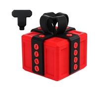 DOWNDRIFT Boîte cadeau ennuyeuse 3D Annoying Gift Box Nouveau genre Boîte cadeau Gag avec vis Really Annoying Gift Box pour anniversaire, vacances, Saint-Valentin (rouge et noir)