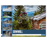 Downhill Action (Wandkalender 2026 DIN A2 quer), CALVENDO Monatskalender: Mit dem Bike in Action und am Limit, das ist Downhill