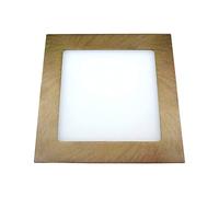 Downlight 5w 4000k carré agamenon 450lm cuir 9x9