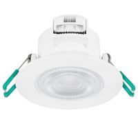Downlight À Encastrer Fixe LED 4,8W, 3000K, 500lm, Non-Dimmable, Blanc - 90014