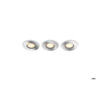 Downlight encastrable - PHILIPS HUE - Adore Bathroom - White Ambiance - IP44 - Lot de 3 - Gris