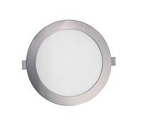 DOWNLIGHT EXTRAPLANO LED REDONDO ALUMINIO MATE 16W/1400LM PRIMER LEADER - 2UDS