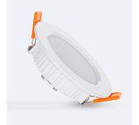 Downlight Led 10w Rond Aero 110 Lm/W Lifud Coupe Ø 80 Mm Blanc Chaud 2700k
