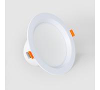 Downlight LED 12W Rond LUX Coupe Ø 125 mm IP44