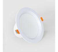 Downlight LED 12W Rond LUX CRI90 Coupe Ø 125 mm IP44