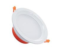 Downlight LED 16W Rond LUX CRI90 Coupe Ø 165 mm IP44 No Flicker 2700K Blanc
