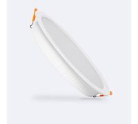 Downlight LED 18W Rond Chip Aero 110 lm/W LIFUD Coupe Ø 200 mm