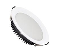 Downlight LED 24W Rond Aero 130 lm/W 4000K Coupe Ø 200 mm 4000K Non Dimma
