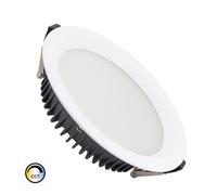 Downlight Led 30w Rond Aero Cct Sélectionnable 130 Lm/W Microprismatique Coupe Ø 200 Mm Sélectionnable (Chaud-Neutre-Froid)