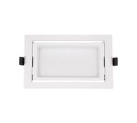 Downlight LED 38W Rectangulaire Orientable Chip CCT Sélectionnable 120 lm/W LI