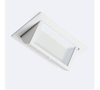 Downlight Led 40w Rectangulaire Orientable Chip Cct Sélectionnable 120 Lm/W Coupe 210x125 Mm Sélectionnable (Neutre-Froid)