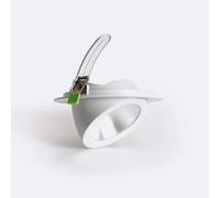 Downlight Led 60w Rond Orientable Chip 120 Lm/W Coupe Ø 200 Mm No Flicker 3000k - 4000k Sélectionnable (Chaud-Neutre)