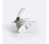 Downlight LED 60W Rond Orientable Chip 120 lm/W LIFUD Coupe Ø 200 mm