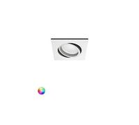 Downlight led carré rgbw philips hue white color centura 6w blanc