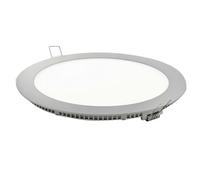 Downlight LED coupe 185 mm. Argent 18 W.