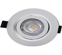 DOWNLIGHT LED encastrable 9 W 806 lm RA80 3 200 K Cadre rond chromé EDM