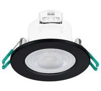 Downlight LED Encastré 5,5W, 2700K - 4000K, 550lm, Dimmable, Noir - 90028