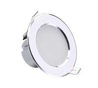 Downlight LED encastré à faible consommation d'énergie de 3 W sans protection des yeux anti-éblouissement stroboscopique Downlight intérieur Installation facile Plafonnier encastré ultra-mince