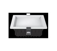 Downlight Led Intego Pro Carré 26w 1490lm 7x18x18 Cm Blanc 6400k Coupé 15.5x15.5 Cm