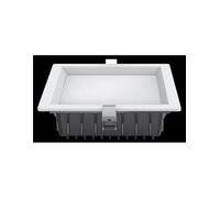 Downlight Led Intego Pro Cuad. 32w 1880lm 7x22x22 Cm Blanc 6400k Coupé 19x19 Cm