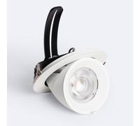 Downlight LED Rond Orientable 30W 36º Puce CCT 120 lm/W LIFUD Coupe Ø 140 mm