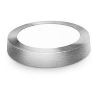 Downlight LED Superf.Ron.Plata 12w.ca