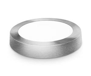 Downlight LED Superf.Ron.Plata 12w.ca