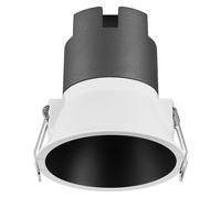 LEDVANCE SPOT TWIST INSTALLATION Downlight, noir, 10W, 800lm, 830% en poids, 93 mm de diamètre, jusqu'à 90% d'économie d'énergie par rapport aux downlights halogènes, à un assemblage simple, 3000K