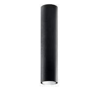 Downlight - SOLLUX - Lagos - Noir - 40 cm - Acier - GU10