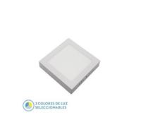 Downlight Surface Gabbro 18w 3000k-4000k-6500k Blanc 1620lm 3.5x22x22 Cm
