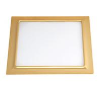 Downlight Ventura Oro Led 20w 3000k 1600lm (21,5x21,5x1,5cm)