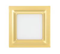 Downlight Ventura Oro Led 9w 4000k 720lm (12x12x1,5cm)