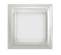 Downlight Ventura Perle Argent Led 9w 4000k 720lm (12x12x1,5cm)
