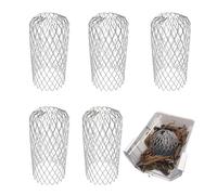 Downouts Gutter Guard Lot de 5 filtres Downspout extensibles avec tamis en maille | Protection des feuilles réglable pour gouttières, empêche le colmatage causé par les feuilles, les débris et la
