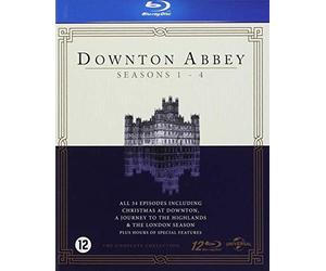 Downton Abbey - Coffret intégrale saisons 1 à 4 [Blu-ray] [Import Belge]
