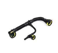 Downwind 1192WZ Tuyau de gilet de moteur pour tuyau de reniflard d'huile compatible avec Peugeot 1007 206 207 307 SW Citroën C2 C3 C4