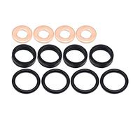 Downwind Injecteur de Carburant du Moteur O Kit de Joint de Lave-Anneau Compatible avec Opel Zafira Signum Astra Vauxhall Vectra Omega 2003 2004 2005 2006 2007 2008