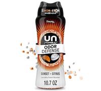 Downy Unstopables Fusions - Perles booster de parfum pour linge en lavage, parfum coucher de soleil et agrumes, 303,3 g, 2 en 1 fraîcheur toute la journée
