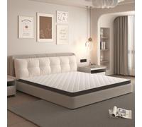 dowowdo Matelas 7 zones 140 x 200 cm H3 7 cm de hauteur - Matelas d'invité ergonomique avec ajustement du corps à élasticité ponctuelle, certifié Öko-Tex, peu encombrant et livré compressé